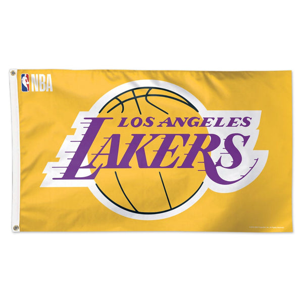 Los Angeles Lakers DESIGN TWO Flag - Deluxe 3' X 5'
