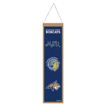 Wholesale-Montana State Bobcats /College Vault Wool Banner 8" x 32"