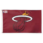 Miami Heat Design TWO Flag - Deluxe 3' X 5'