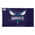 Charlotte Hornets Design TWO Flag - Deluxe 3' X 5'