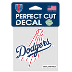 Los Angeles Dodgers Perfect Cut Color Decal 4" x 4"