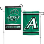 Adams State University Grizzlies Garden Flags 2 sided 12.5" x 18"