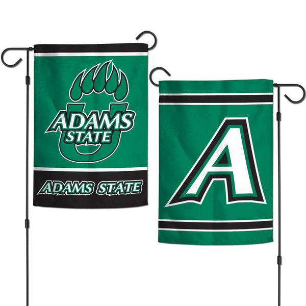 Adams State University Grizzlies Garden Flags 2 sided 12.5" x 18"