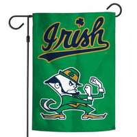 Wholesale-Notre Dame Fighting Irish Notre Dame Fan Garden Flag 12" x 18"