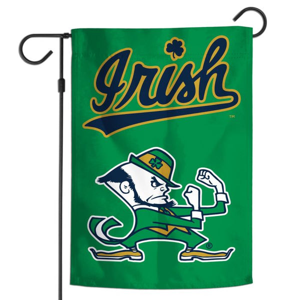 Wholesale-Notre Dame Fighting Irish Notre Dame Fan Garden Flag 12" x 18"
