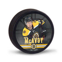 Boston Bruins Hockey Puck Packaged Charlie McAvoy
