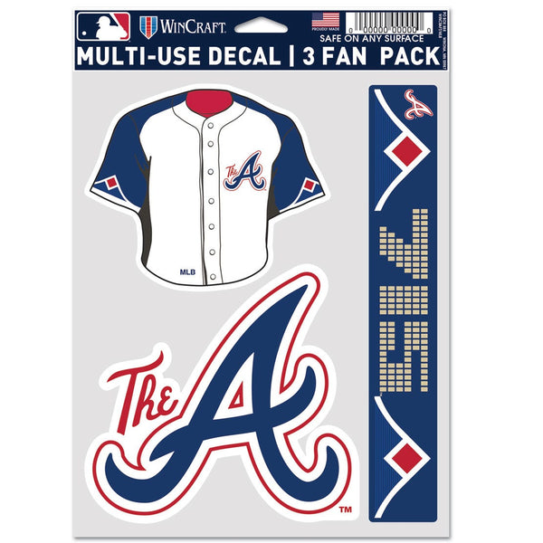 Atlanta Braves / City Connect City Connect Multi Use 3 Fan Pack