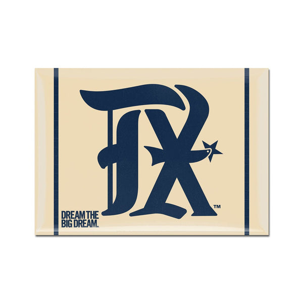 Texas Rangers / City Connect City Connect Metal Magnet 2.5" x 3.5"