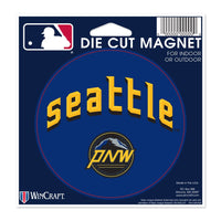 Seattle Mariners / City Connect City Connect Die Cut Magnet 4.5" x 6"