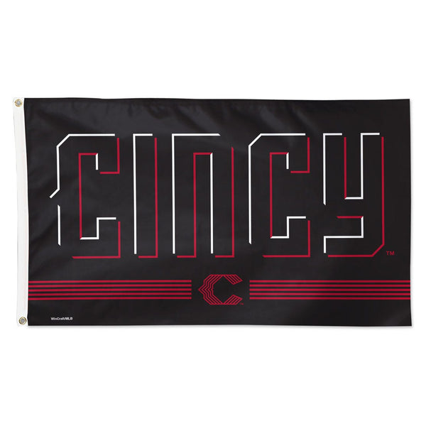 Cincinnati Reds / City Connect City Connect Flag - Deluxe 3' X 5'