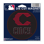 Cincinnati Reds / City Connect City Connect Die Cut Magnet 4.5" x 6"