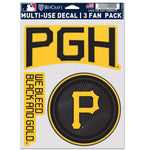 Pittsburgh Pirates / City Connect City Connect Multi Use 3 Fan Pack