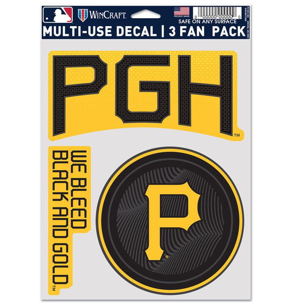Pittsburgh Pirates / City Connect City Connect Multi Use 3 Fan Pack