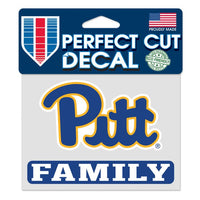 Wholesale-Pittsburgh Panthers Pittsburgh Family Perfect Cut Color Decal 4.5" x 5.75"