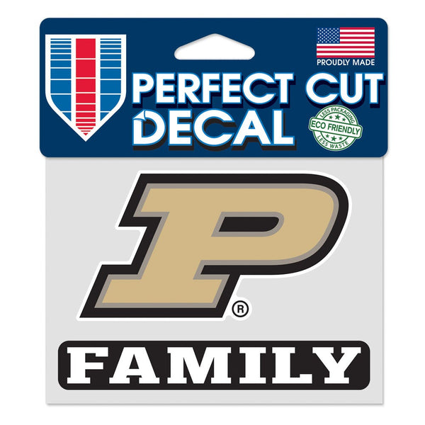 Purdue Boilermakers Perfect Cut Color Decal 4.5" x 5.75"