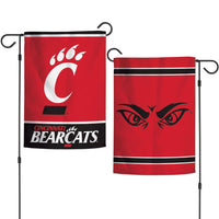 Cincinnati Bearcats Garden Flags 2 sided 12.5" x 18"