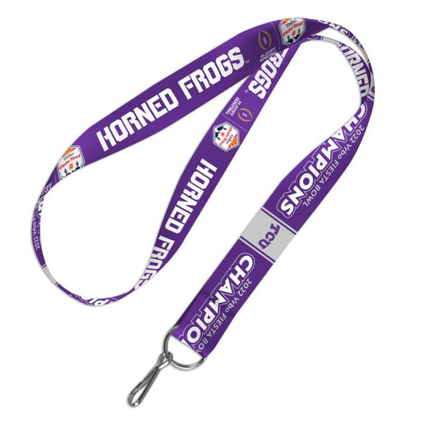 Wholesale-Fiesta Bowl Champions TCU Horned Frogs FIESTA BOWL CHAMPION Lanyard 1"