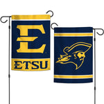 Wholesale-East Tennessee State Buccaneers Garden Flags 2 sided 12.5" x 18"