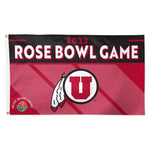 Wholesale-Rose Bowl Participant Utah Utes Rose Bowl Participant Utah Flag - Deluxe 3' X 5'