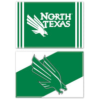 Wholesale-North Texas Mean Green Rectangle Magnet, 2pack 2" x 3"