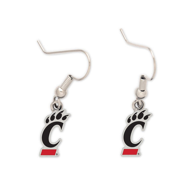 Cincinnati Bearcats Earrings Jewelry Card