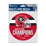 Wholesale-National Football Champions Georgia Bulldogs COLLEGE FOOTBALL PLAYOFF Fan Decals 3.75" x 5"