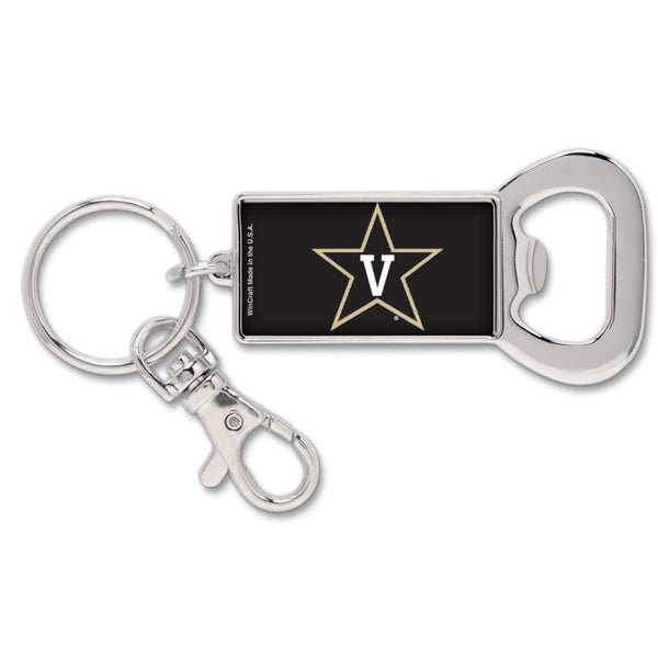 Wholesale-Vanderbilt Commodores Bottle Opener Key Ring Rectangle