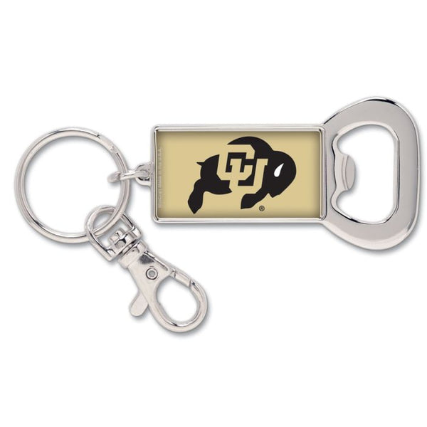 Wholesale-Colorado Buffaloes Bottle Opener Key Ring Rectangle