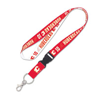 Calgary Flames Lanyard w/detachable buckle 1" Jonathan Huberdeau