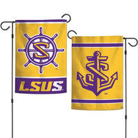 LSU Shreveport Pilots Garden Flags 2 sided 12.5" x 18"