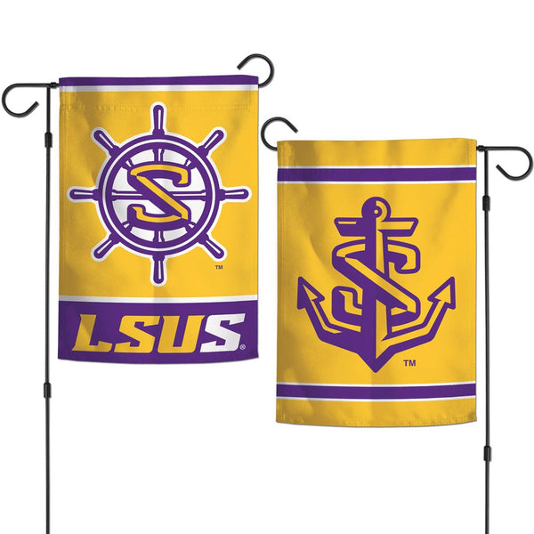 LSU Shreveport Pilots Garden Flags 2 sided 12.5" x 18"
