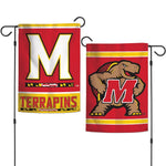 Wholesale-Maryland Terrapins Garden Flags 2 sided 12.5" x 18"