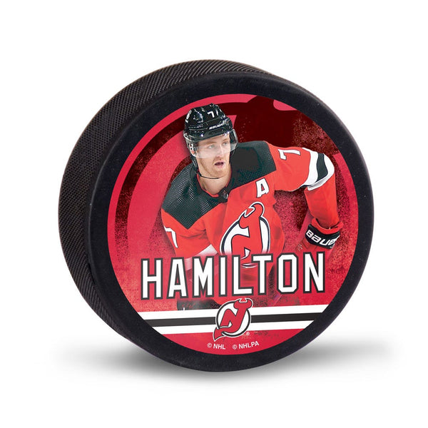 New Jersey Devils Hockey Puck Packaged Dougie Hamilton