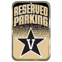 Wholesale-Vanderbilt Commodores Reserved Parking Plastic Sign 11" x 17"