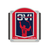 Washington Capitals Collector Pin Jewelry Card Alex Ovechkin