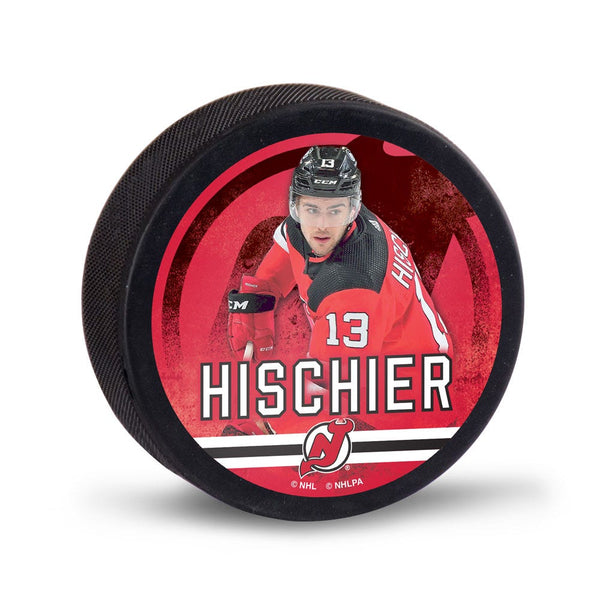 New Jersey Devils Hockey Puck Packaged Nico Hischier