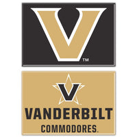 Wholesale-Vanderbilt Commodores Rectangle Magnet, 2pack 2" x 3"