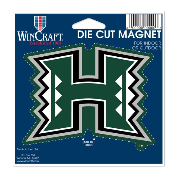 Wholesale-Hawaii Warriors Die Cut Magnet 4.5" x 6"