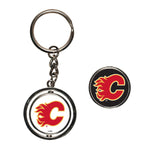 Calgary Flames Spinner Key Ring