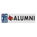 Wholesale-Louisville Cardinals Louisville Alumni Perfect Cut Decals 3" x 10"