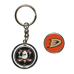 Anaheim Ducks Spinner Key Ring