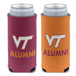 Wholesale-Virginia Tech Hokies ALUMNI 12 oz Slim Can Cooler