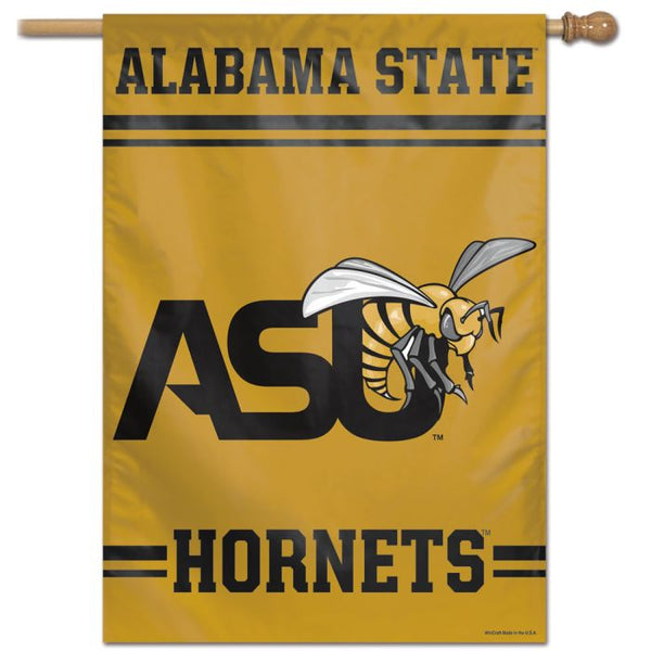 Wholesale-Alabama State Hornets Vertical Flag 28" x 40"