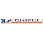 Wholesale-Evansville Purple Aces Perfect Cut Decals 2" x 17"