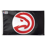 Atlanta Hawks Design TWO Flag - Deluxe 3' X 5'