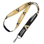 Wholesale-Vanderbilt Commodores Lanyards w/Breakaway 1"