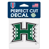 Wholesale-Hawaii Warriors Perfect Cut Color Decal 4" x 4"