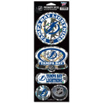 Tampa Bay Lightning Prismatic Decal 4" x 11"