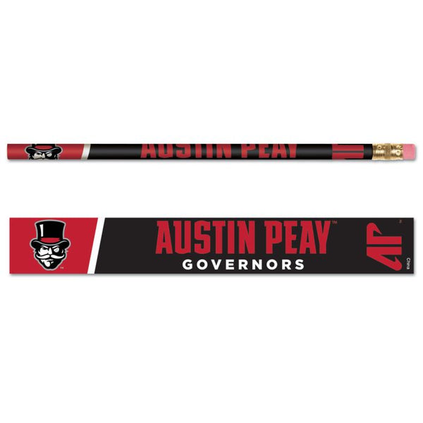Wholesale-Austin Peay State Governors Pencil 6-pack