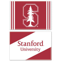 Wholesale-Stanford Cardinal Rectangle Magnet, 2pack 2" x 3"